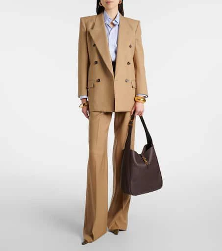 Yves Saint Laurent Le 5 à 7 Large leather shoulder bag 5