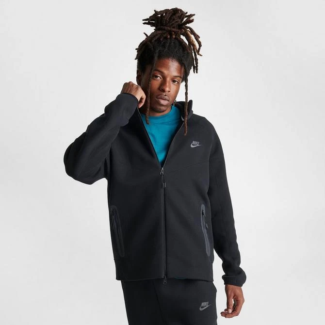 NIKE Men's Nike Sportswear Tech Fleece Windrunner Full-Zip Hoodie 3