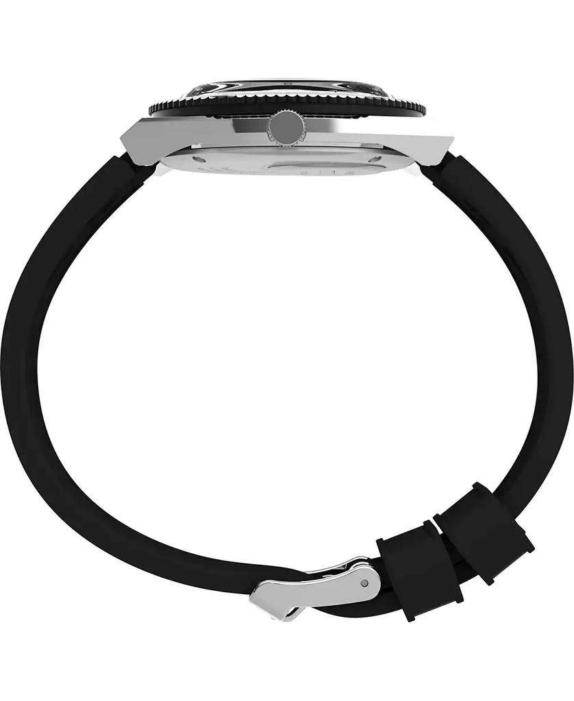 Timex Men's Q Diver Black Synthetic Watch 38mm