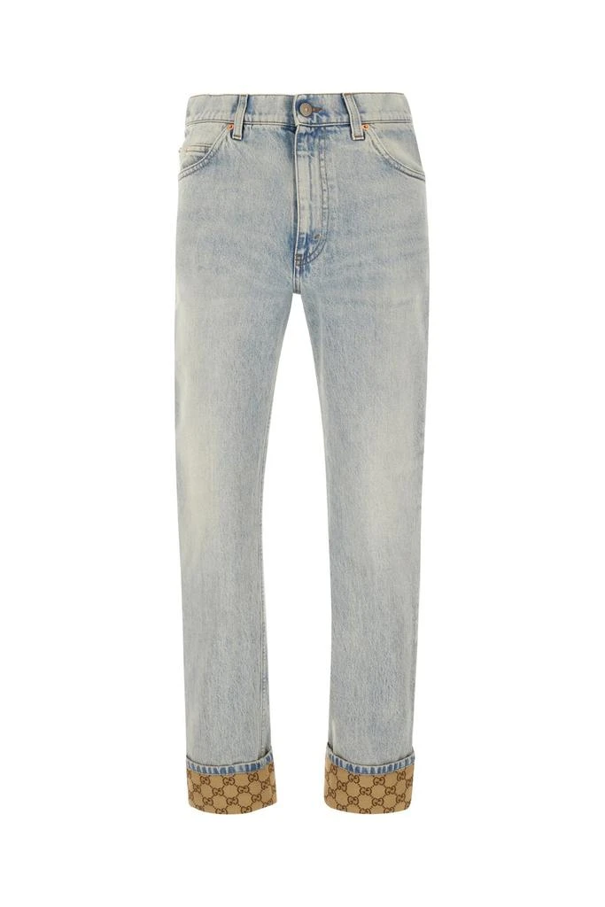 Gucci Gucci GG Turn-Up Jeans 1