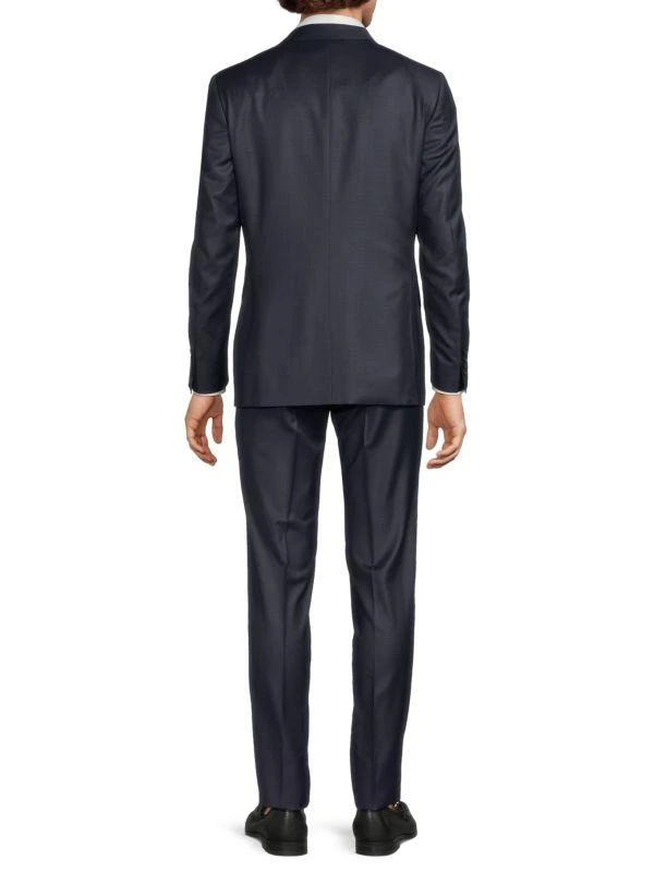 Canali Modern-Fit Solid Wool Two-Button Suit 2