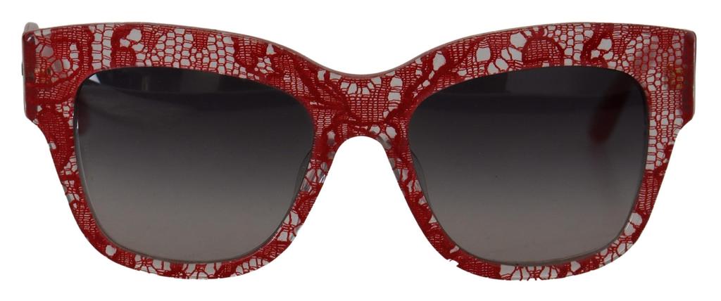Dolce & Gabbana Dolce & Gabbana Sicilian Lace Accented Designer Women's Sunglasses