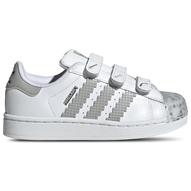 Adidas adidas Originals x Minecraft Superstar II - Boys' Preschool 1