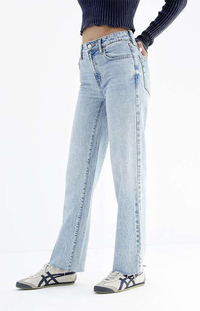 PacSun Stretch Medium Indigo '90s Straight Leg Jeans 4