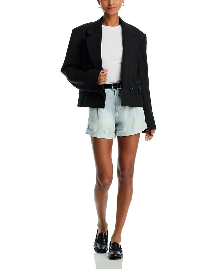 BLANKNYC Denim A Line Cuffed Shorts 2