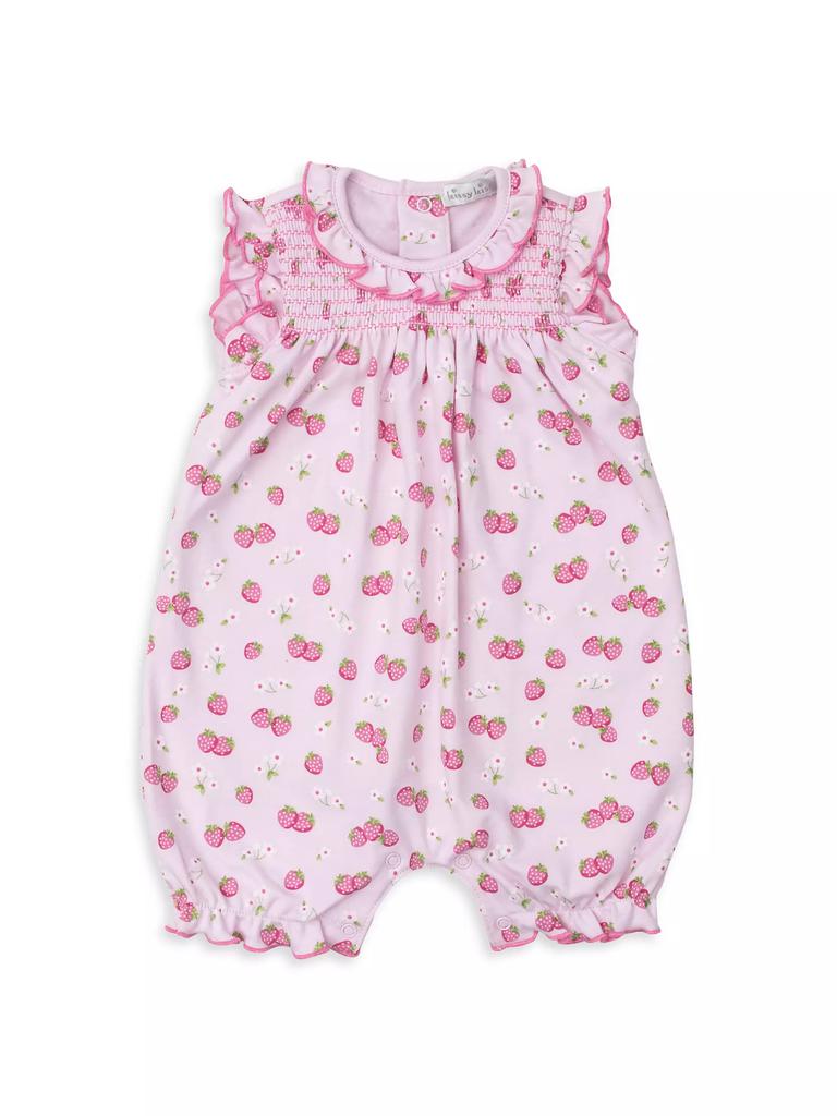 Kissy Kissy Baby Girl's Strawberry Bubble Sleeveless Playsuit