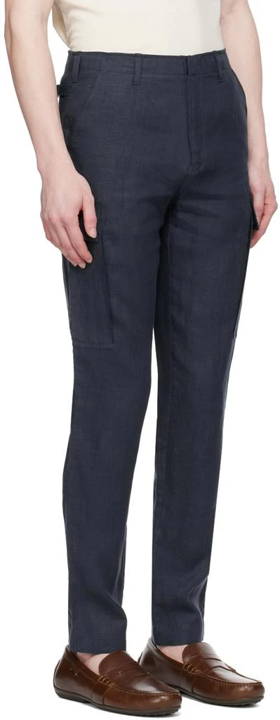 Ralph Lauren Navy Cinch Cargo Pants 2