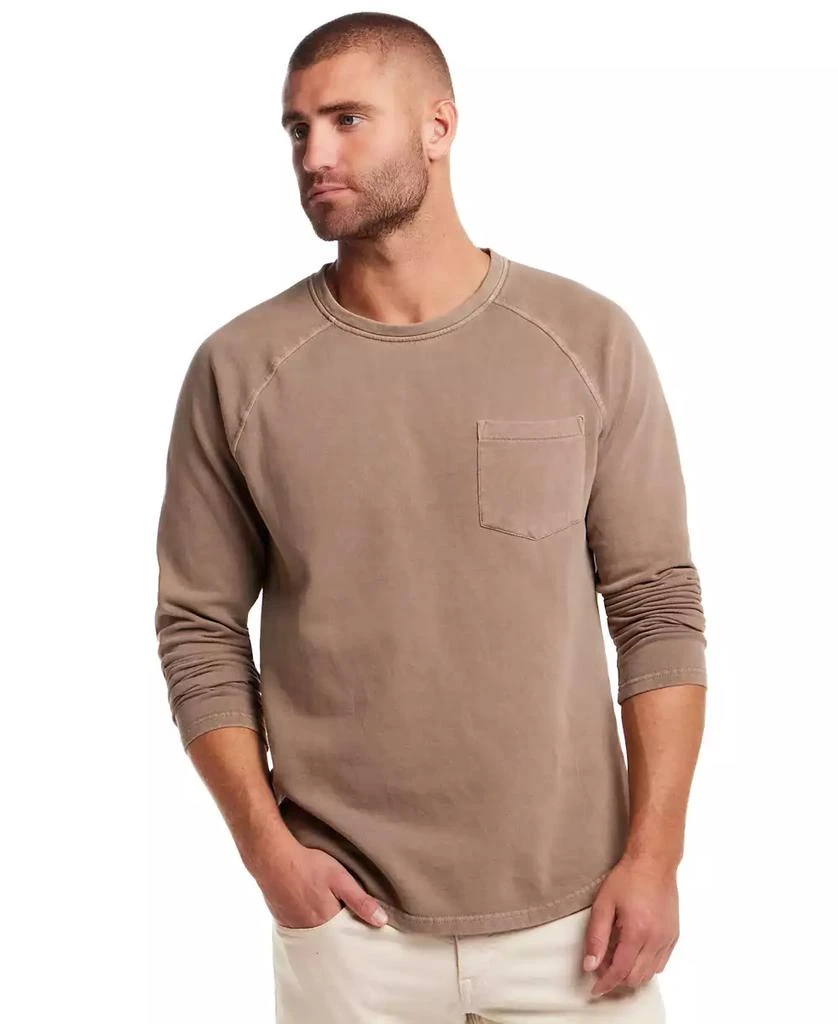 Weatherproof Vintage Men's Regular-Fit Raglan-Sleeve Pocket Sweatshirt 5