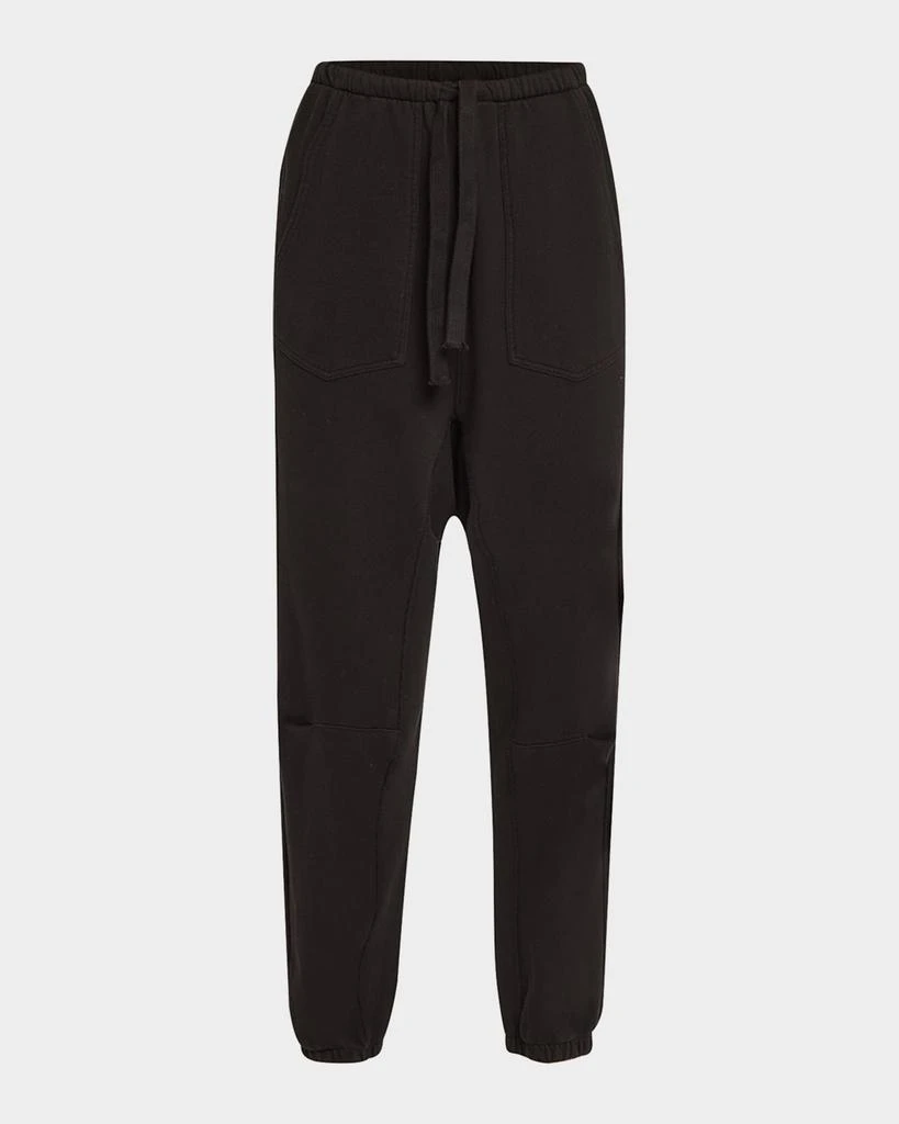 Nili Lotan Dulce Drawstring Tapered Sweatpants 1