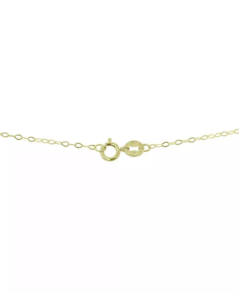 Macy
s Dyed Jade Elephant Pendant Necklace in 14k Gold (25mm) 2