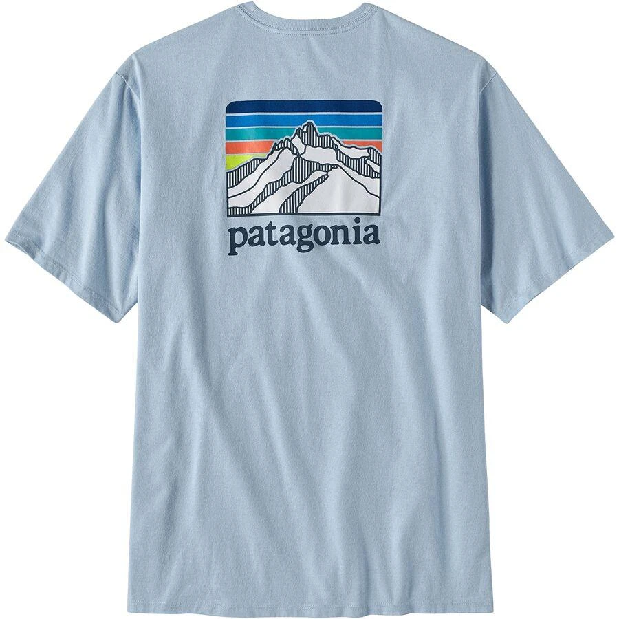 Patagonia Line Logo Ridge Pocket Responsibili-T-Shirt - Men's 1