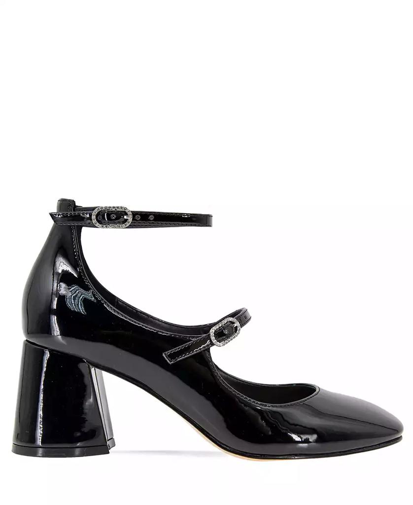 BCBG Women's Maxanna Strappy Block Heel Mary Jane Pumps