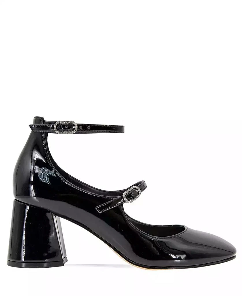 BCBG Women's Maxanna Strappy Block Heel Mary Jane Pumps 2