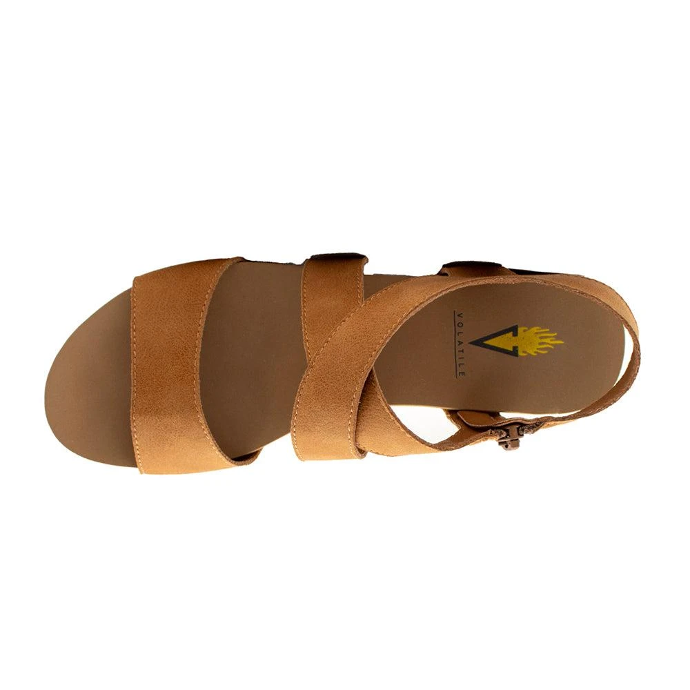 VOLATILE Sunkissed Wedge Sandals 4