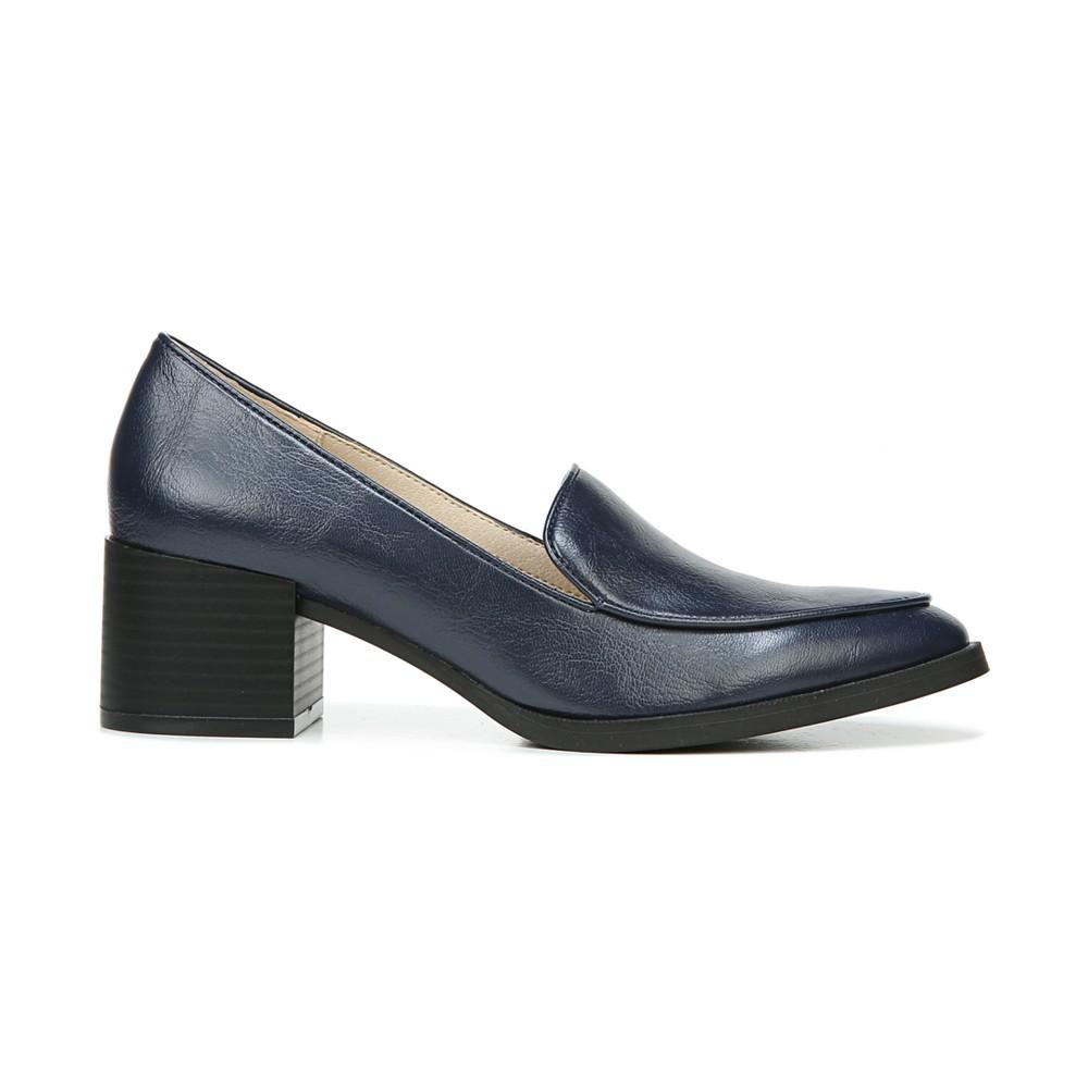 LifeStride Women's Devyn Slip On Block Heel Loafers
