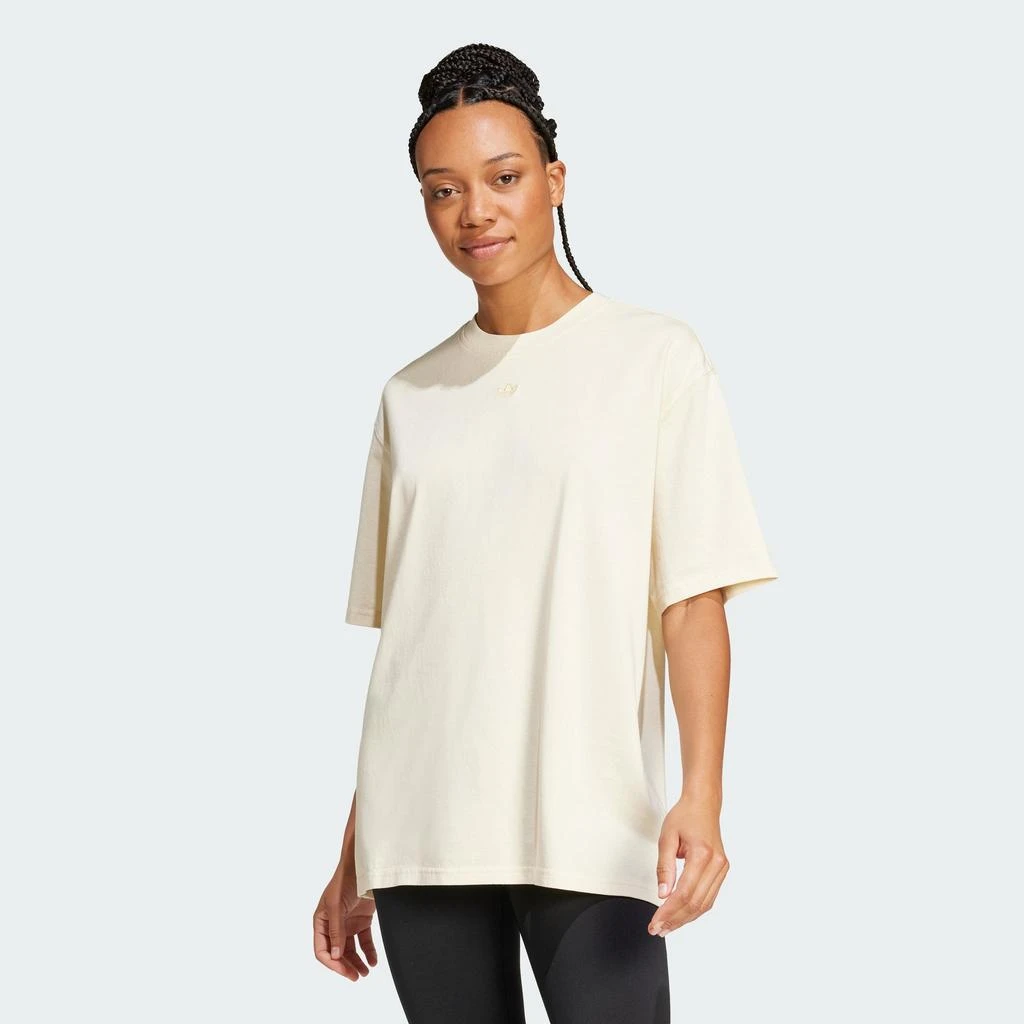 Adidas Women's  Washed Oversized Tee 1