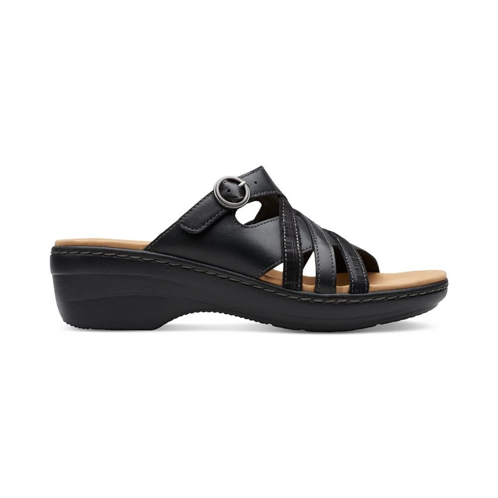 Clarks Merliah Holly Strappy Wedge Heel Platform Sandals 2