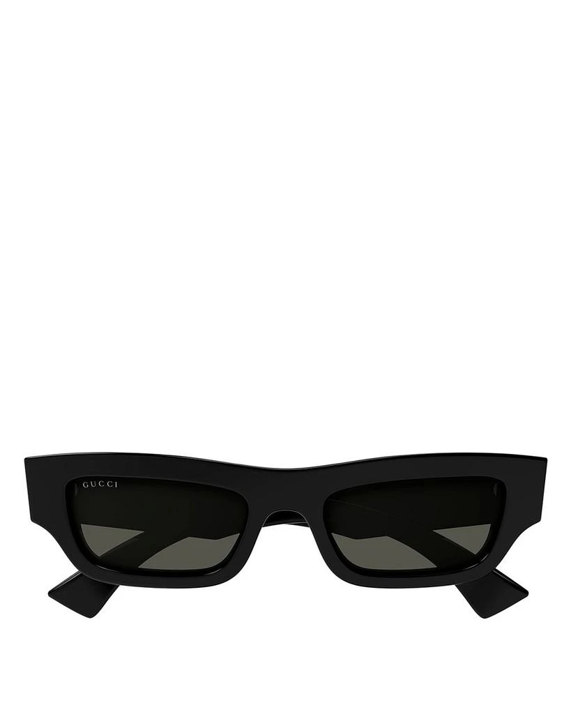 Gucci Miami Rectangle Sunglasses, 52mm 2