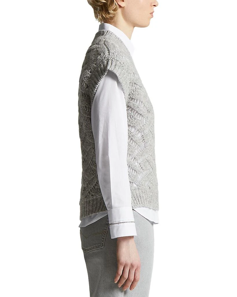 Peserico Textured Sweater Vest 3