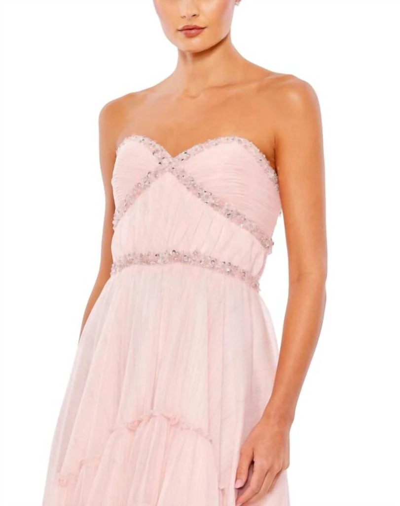 Mac Duggal Mac Duggal - Strapless High Low Gown 4