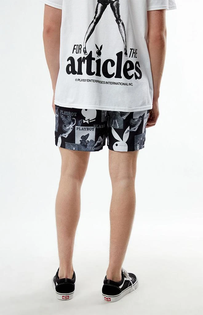 Playboy By PacSun Poster 5" Swim Trunks 4