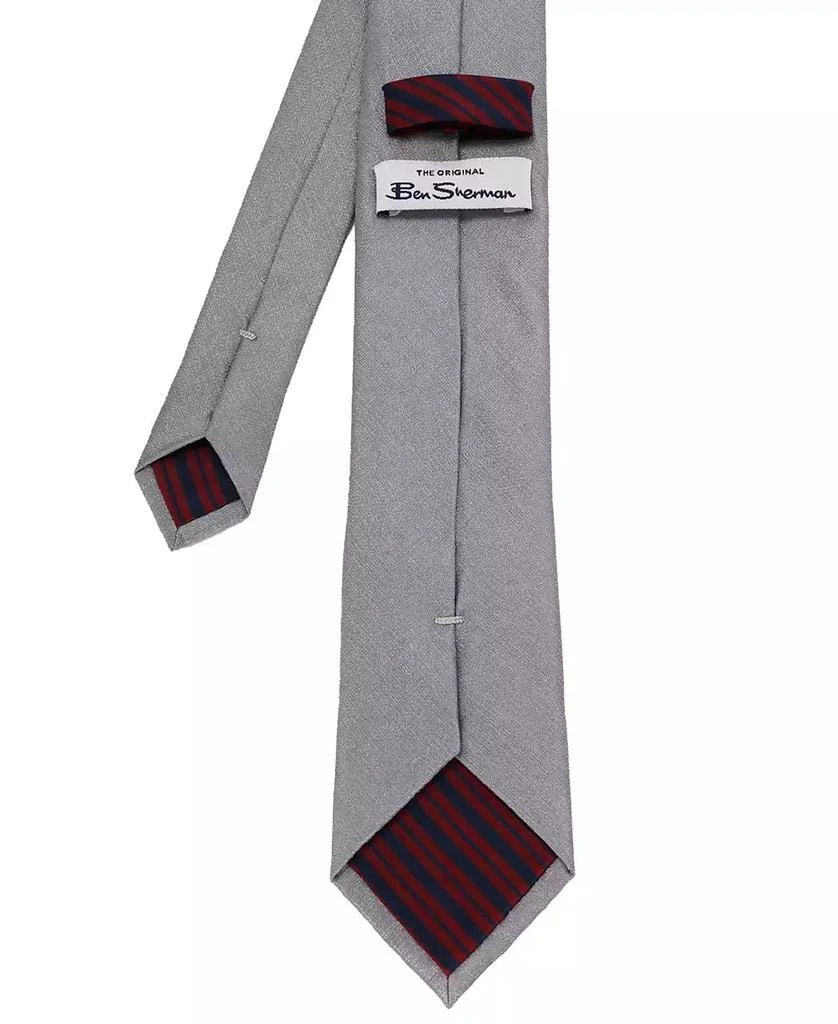 Ben Sherman Men's Textured Silk Tie 3
