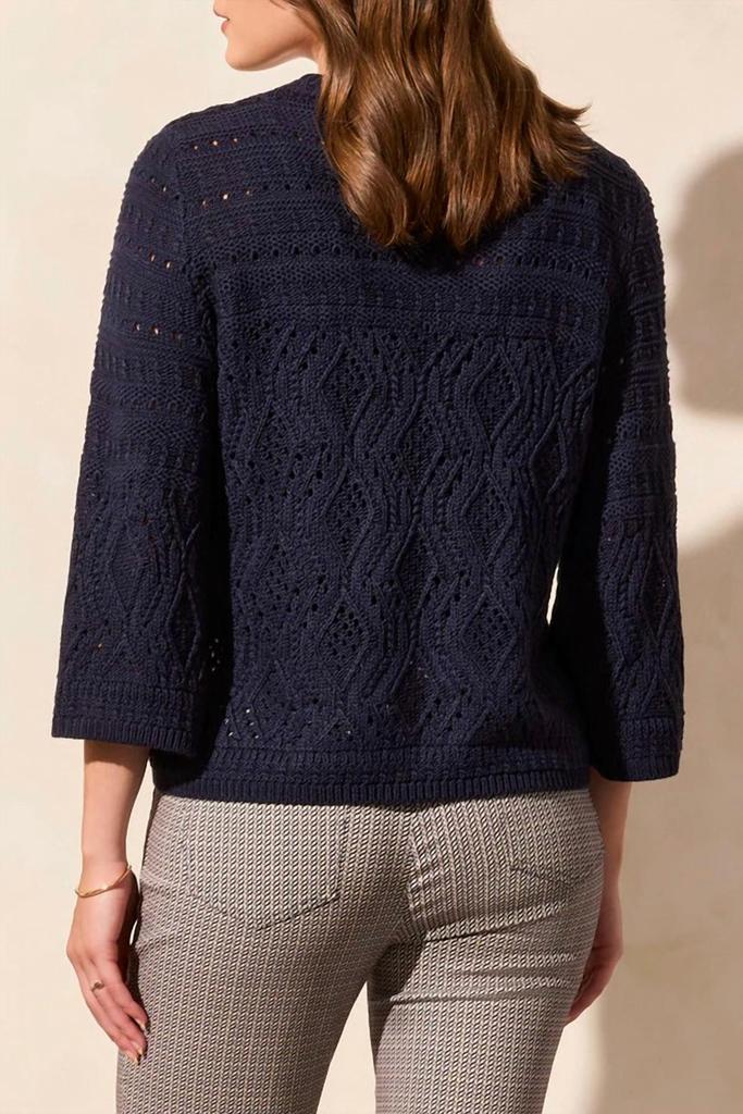 Tribal Tribal - Cable Knit Sweater