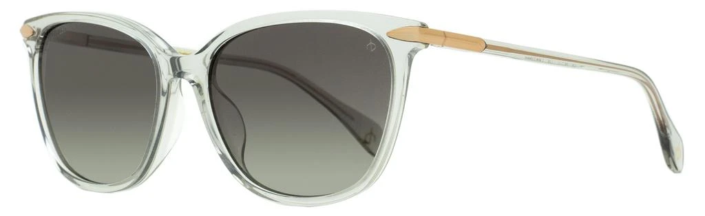 Rag & Bone Rag & Bone Women's Polarized Sunglasses RNB1035S 900WJ Crystal/Bronze 55mm 1