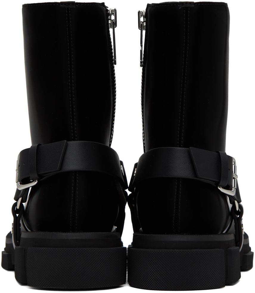 BOTH Black Gao Harness Boots