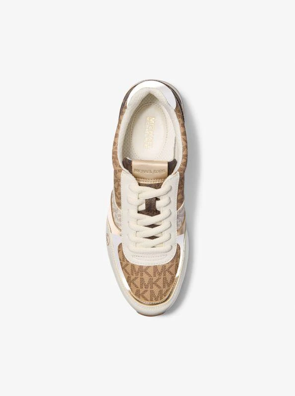 Michael Kors Andi Color-Block Signature Logo Trainer 4