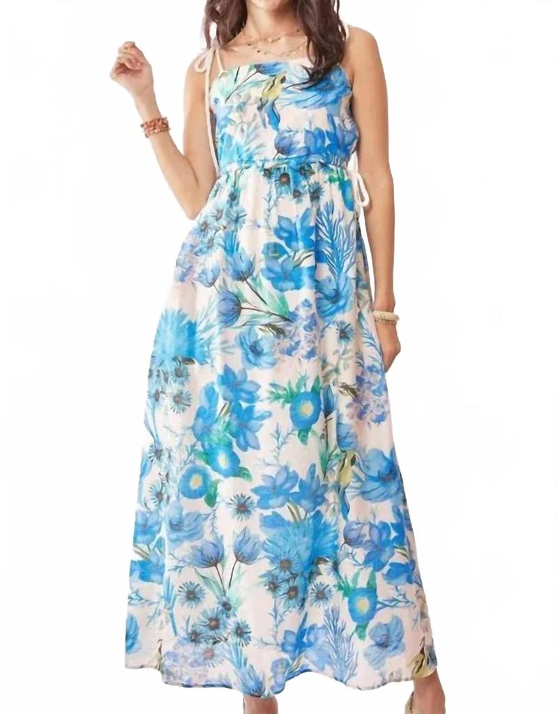 chinese dress ladies Smocked Midi Dress by Davi & Dani
