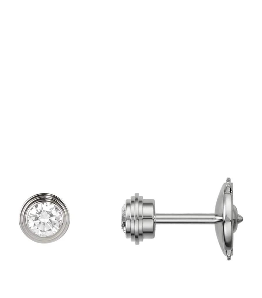 Cartier Medium White Gold and Diamond Cartier d'Amour Earrings 4