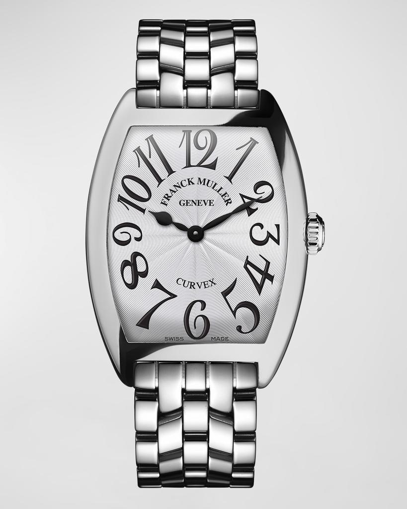 Franck Muller Ladies Curvex Stainless Steel Watch