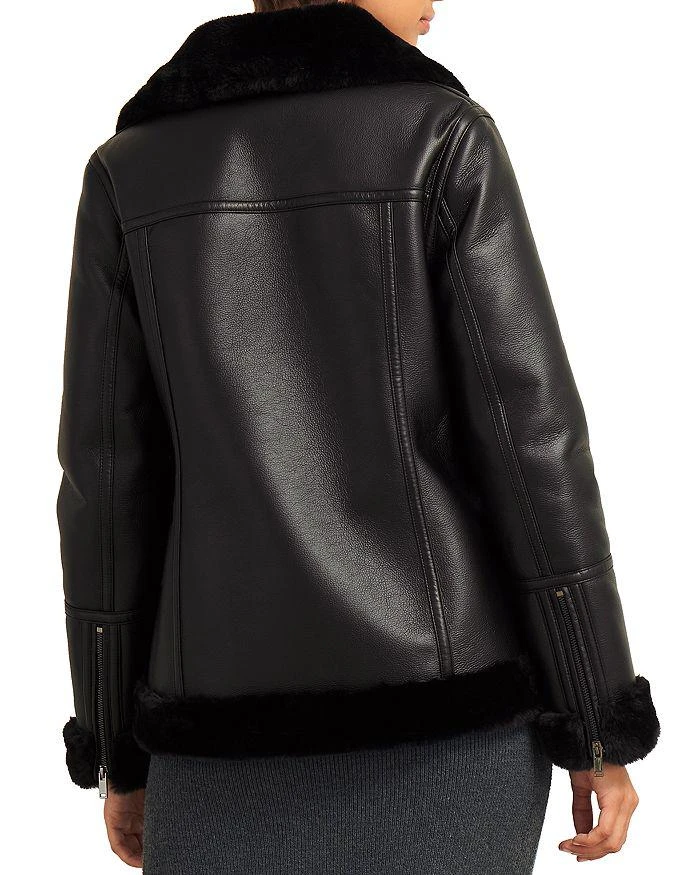 HOBBS LONDON Ali Faux Leather Moto Jacket 3