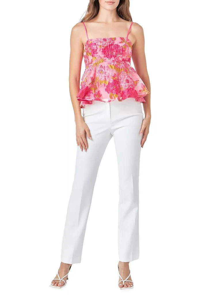 Endless Rose Organza Floral Top 2