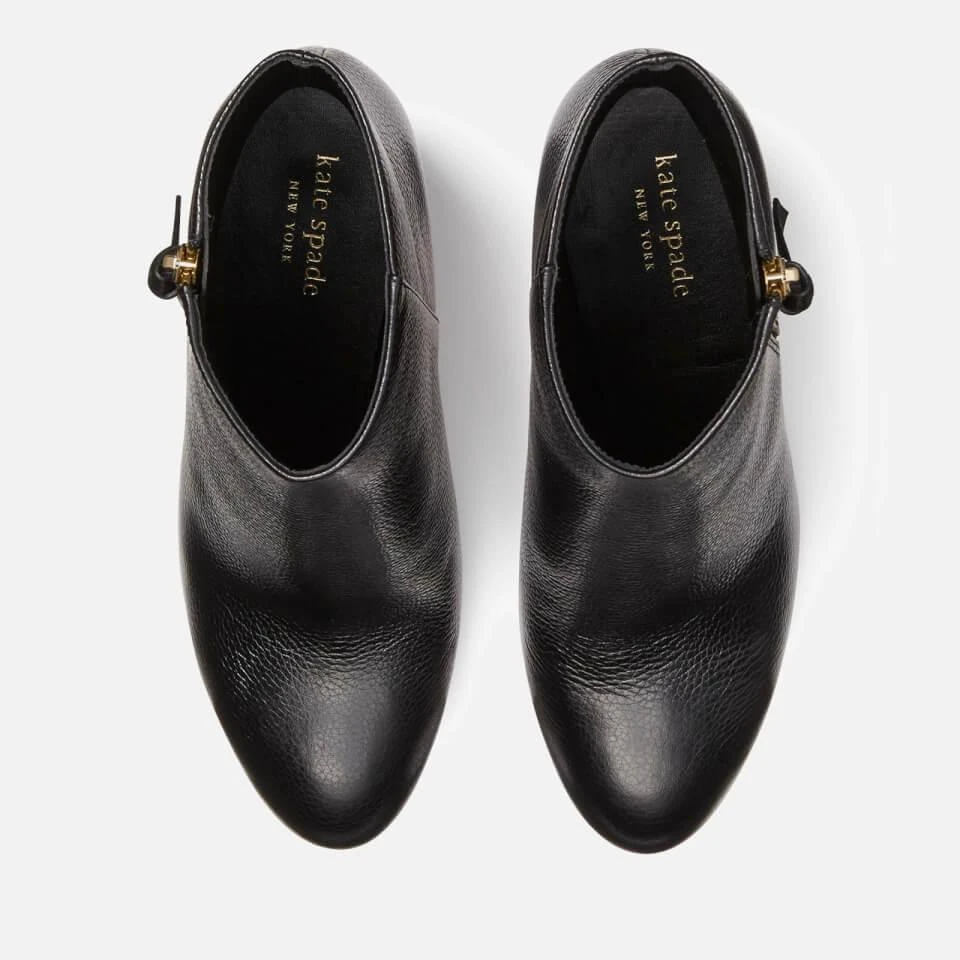 Kate Spade KATE SPADE NEW YORK WOMEN'S LEATHER HEELED ANKLE BOOTS 3