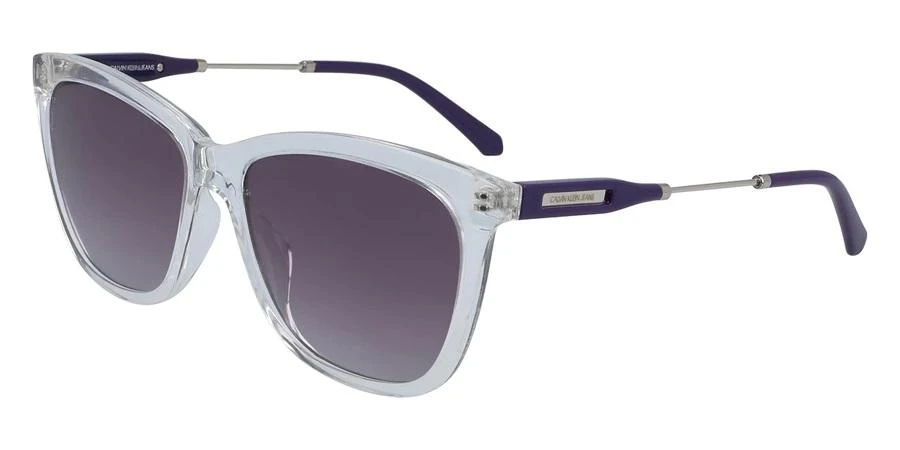 Calvin Klein Calvin Klein Grey Square Ladies Sunglasses CKJ20807S 971 57 1