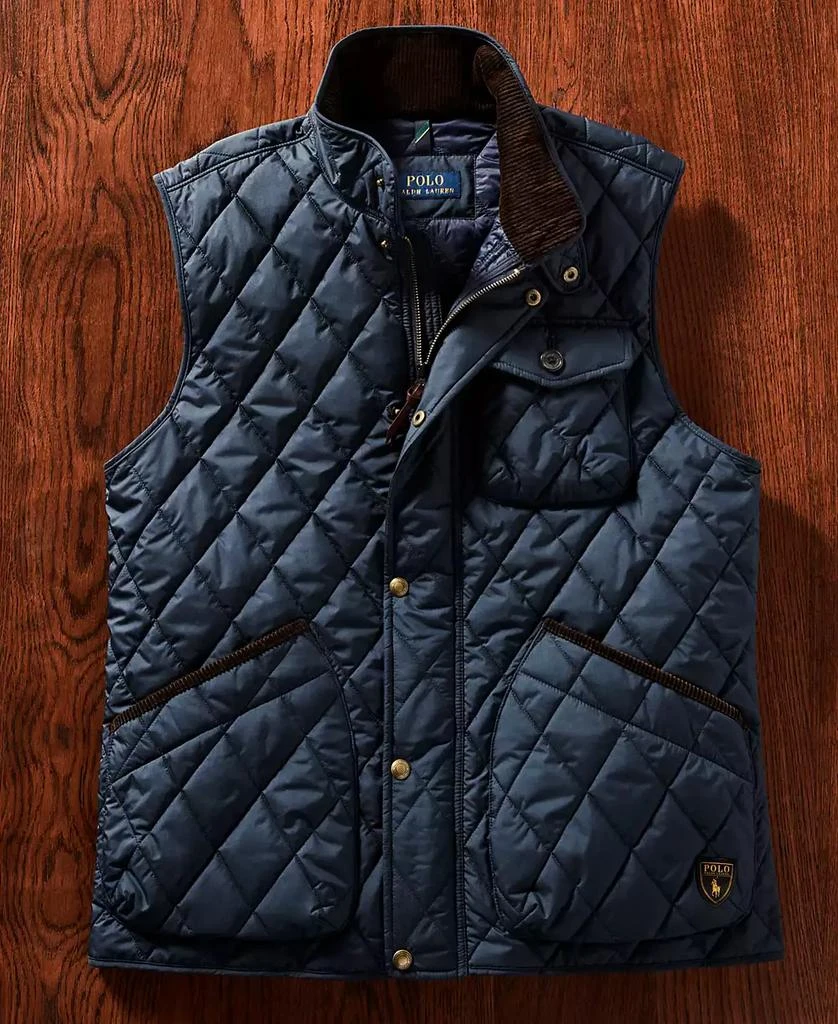 Ralph Lauren Men's The Beaton Quilted Utility Vest 5