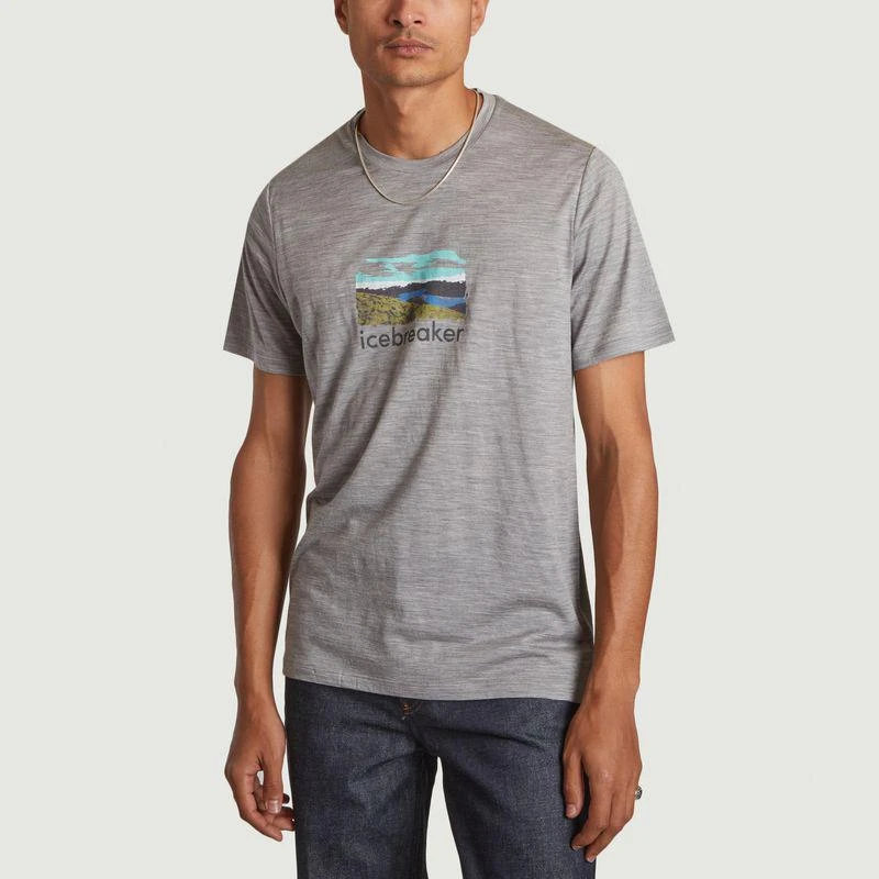 Icebreaker Tech Lite II SS Trailhead T-shirt Metro ICEBREAKER 1