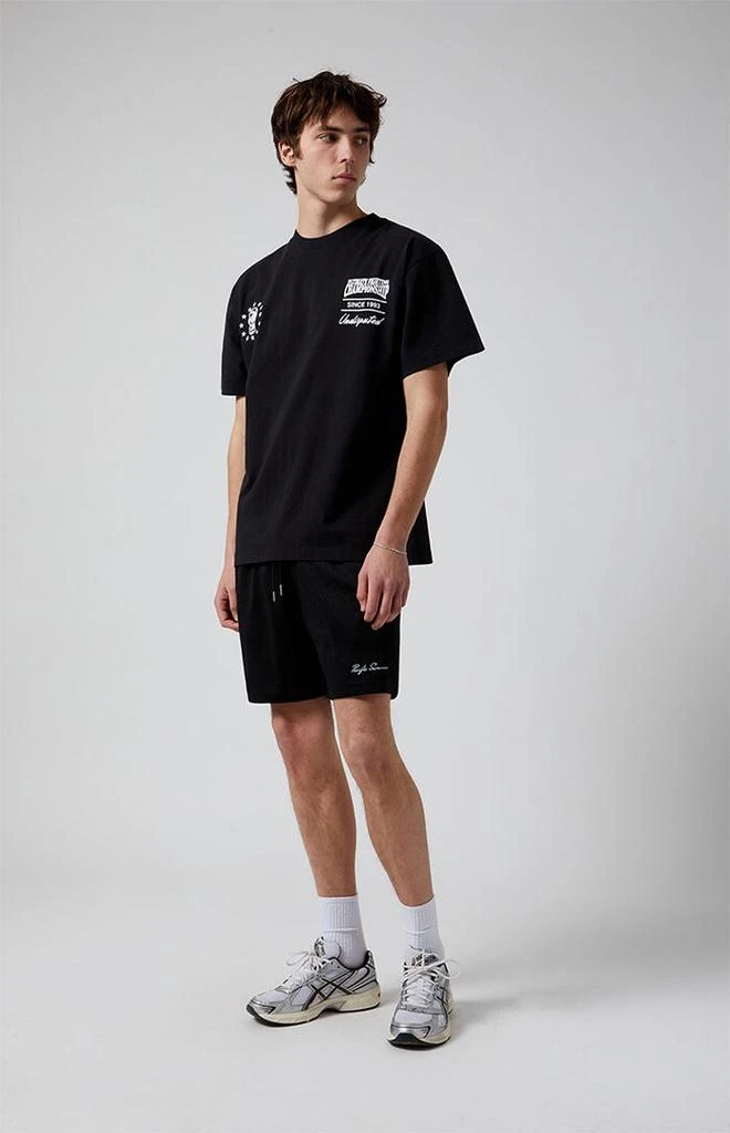 PacSun Black Mesh Basketball Shorts 3