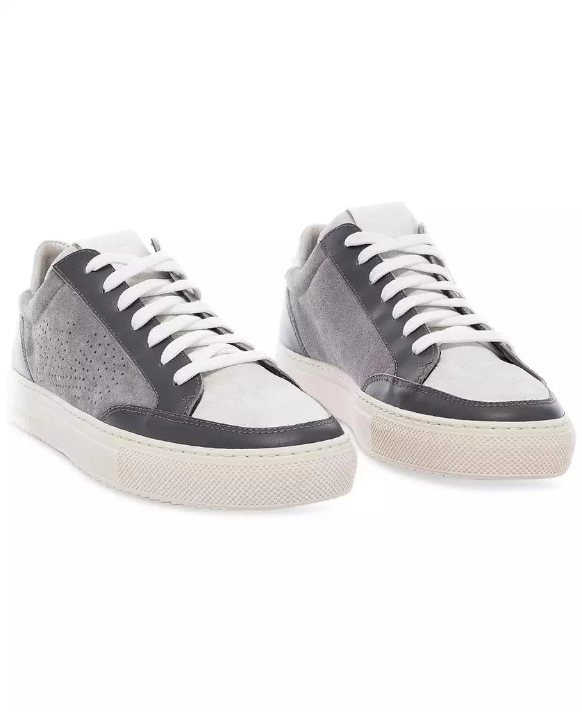 P448 Men's Soho Perforated Logo Low-Top Sneakers 1