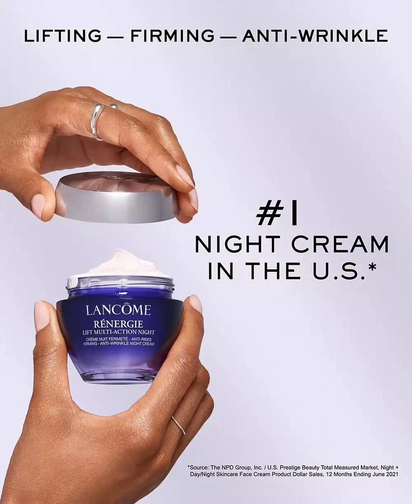 Lancôme Rénergie Lift Multi-Action Night Cream & Anti-Aging Moisturizer, 2.5 oz. 2