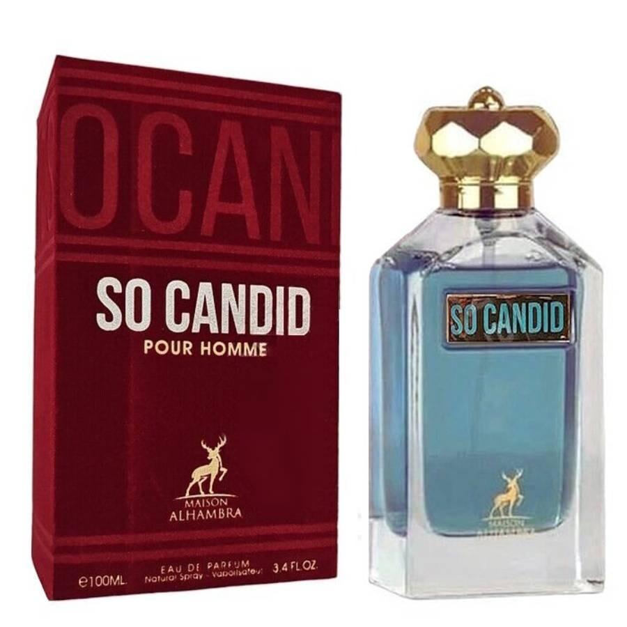 MAISON ALHAMBRA Men's So Candid Pour Homme EDP Spray 3.4 oz Fragrances 6290360590653