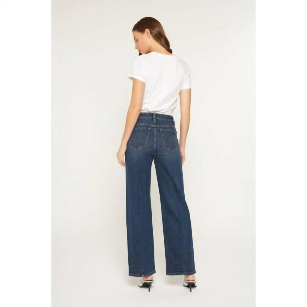 mica denim Mica Denim - High Rise Loose Fit Straight Leg Jeans 7