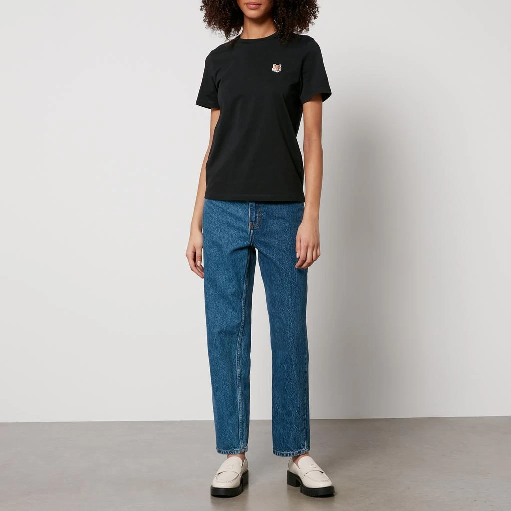 Maison Kitsuné Maison Kitsuné Fox Head Cotton-Jersey T-Shirt 3