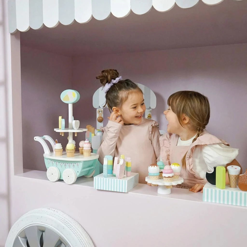 Jabadabado Jabadabado Wooden Ice Cream Shop with Accessories 4