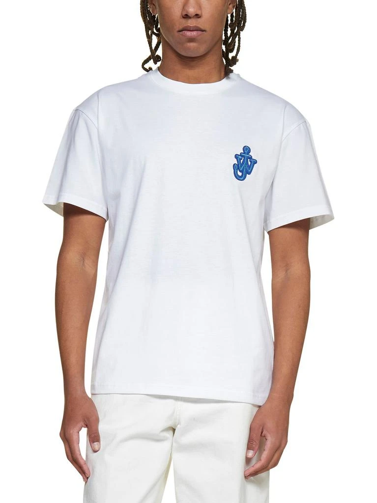 JW Anderson JW Anderson Logo Embroidered Crewneck T-Shirt 2