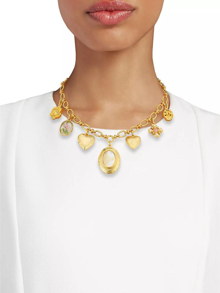 BEN-AMUN 22K-Gold-Plated Charm Necklace