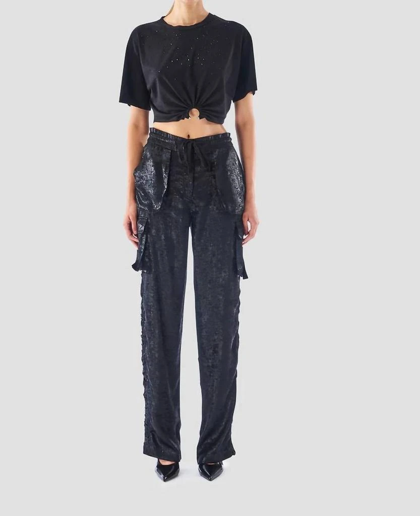 Le Superbe Glistening Santa Cruz Pant In Black 1