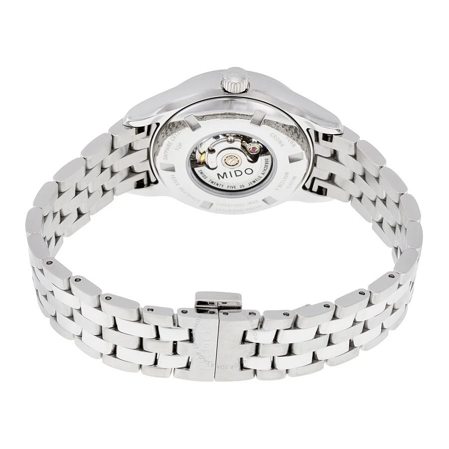 MIDO Belluna Automatic Silver Dial Ladies Watch M0012301103191 3